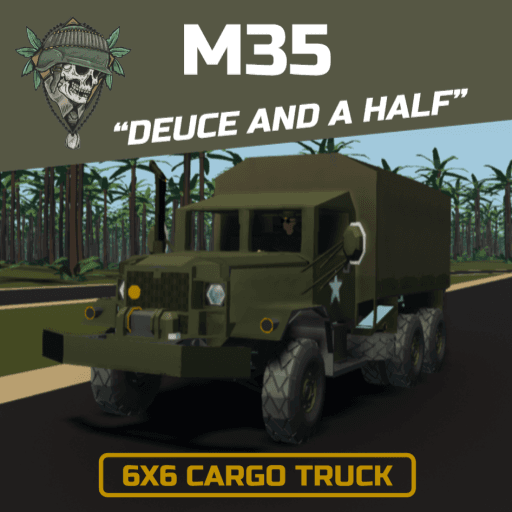 M35A2 2½-Ton Cargo Truck — Stormworks: Build and Rescue Steam Workshop preview image