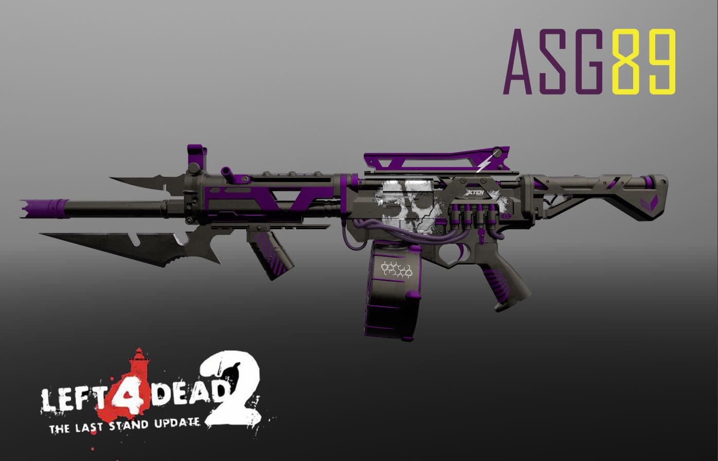 Ghost ASG-89(shotgun_spas) — Left 4 Dead 2 Steam Workshop preview image