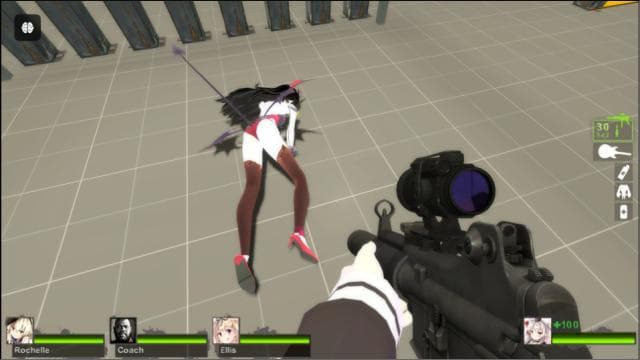 Haru Estia Succubus (Hunter) v2 [Korean Hunter Soundless fix Ver] — Left 4 Dead 2 Steam Workshop preview image