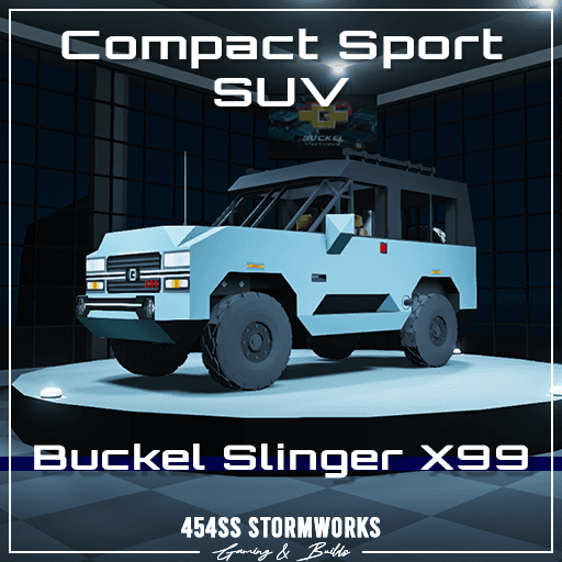 Buckel Slinger X99 Compact Sport SUV — Stormworks: Build and Rescue Steam Workshop preview image