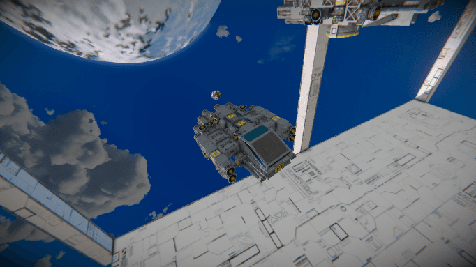 Hydro Fighter Frame #1 — Space Engineers Steam Workshop preview image