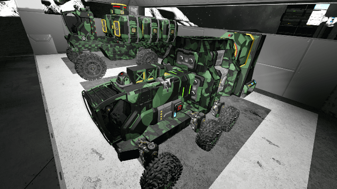 Power Truck - SGW 6880 — Space Engineers Workshop preview