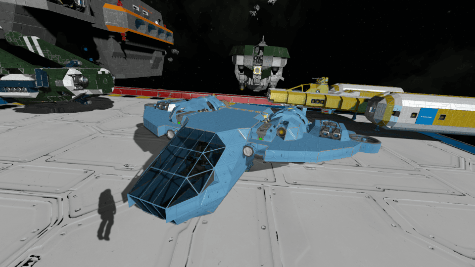WIP Shuttle SGm 6715 — Space Engineers Steam Workshop preview image