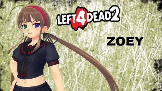 Senran Kagura Estival Versus - Ryoubi (Zoey) — Left 4 Dead 2 Steam Workshop preview image