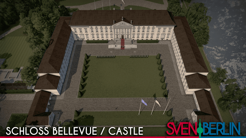 Schloss Bellevue / Castle — Cities: Skylines Steam Workshop preview image