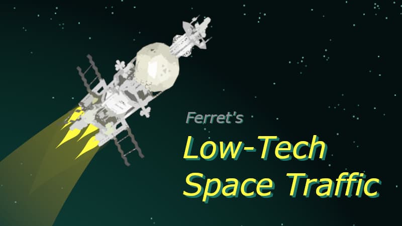 Low-Tech Space Traffic — Space Engineers Steam Workshop preview image