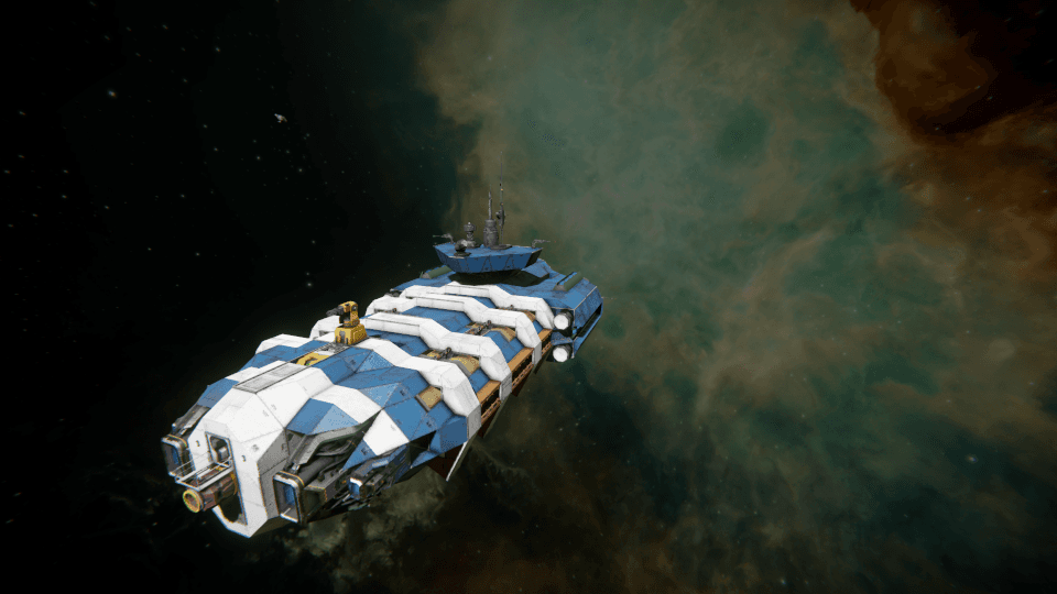 Large Cargo Ship — Space Engineers Workshop preview