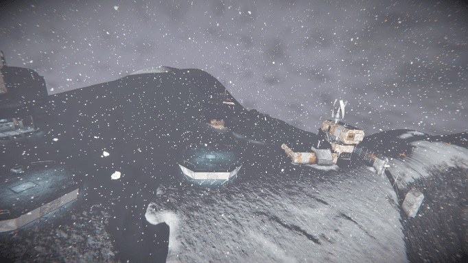 Frostbite Landing Site — Space Engineers Workshop preview