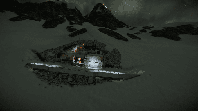 Frostbite Valley Bunker — Space Engineers Workshop preview