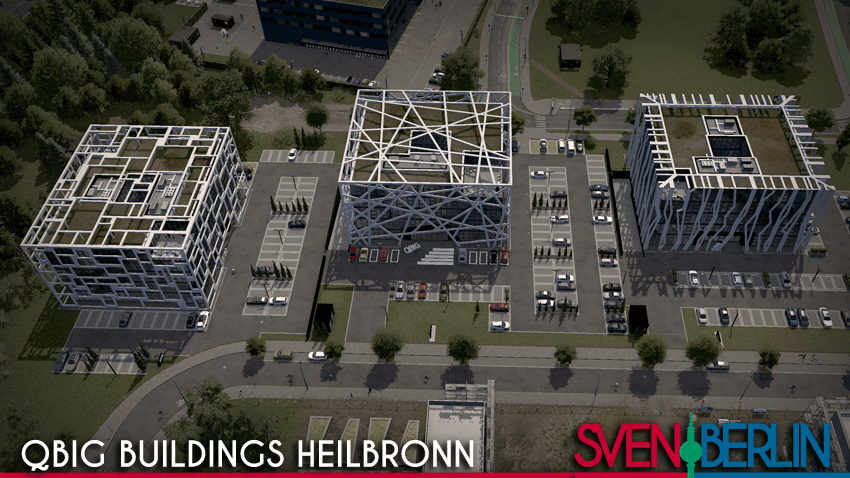 QBig buildings Heilbronn — Cities: Skylines Steam Workshop preview image