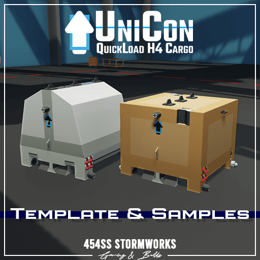 UniCon Cargo: Standard Template & Samples — Stormworks: Build and Rescue Steam Workshop preview image