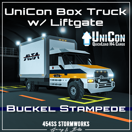 Buckel Stampede ALTA UniCon Box Truck — Stormworks: Build and Rescue Steam Workshop preview image