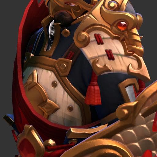 Guardian of the Rising Dragon Temple - shoulders — Dota 2 Steam Workshop preview image