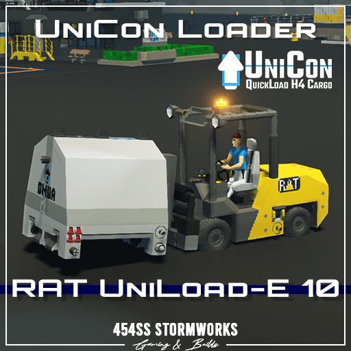 RAT UniLoad-E 10 - UniCon Forklift — Stormworks: Build and Rescue Steam Workshop preview image