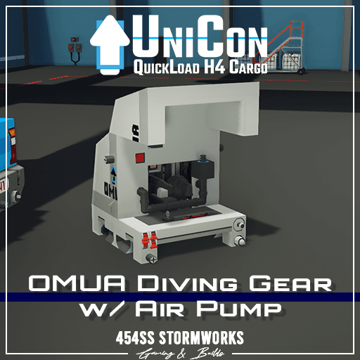 UniCon Cargo: Diving Gear w/ Air Pump (OMUA) — Stormworks: Build and Rescue Steam Workshop preview image