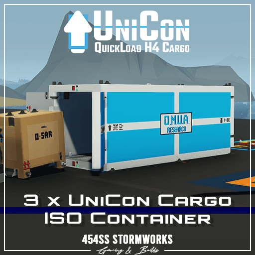 UniCon Cargo/Crate ISO Container (OMUA) — Stormworks: Build and Rescue Steam Workshop preview image