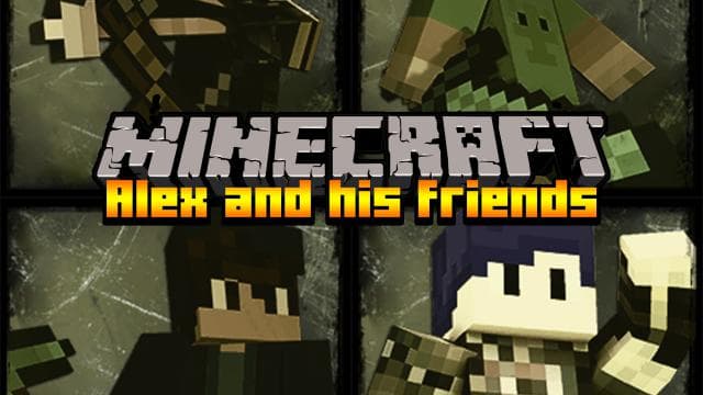 Alex and His Friends Minecraft L4D1 Survivors — Left 4 Dead 2 Steam Workshop preview image