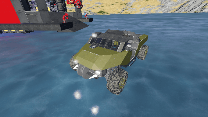 R-UNSC-HALO-WARTHOG-GEN-2 — Space Engineers Workshop preview