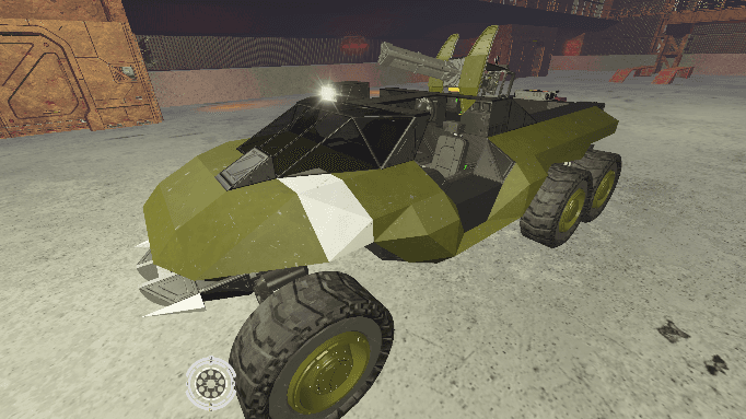 R-HALO-UNSC-WARTHOG-GEN-1-6x6 — Space Engineers Workshop preview