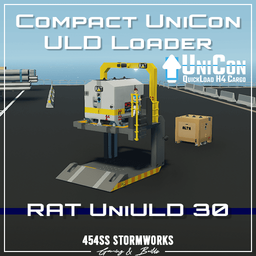 RAT UniULD 30 - UniCon ULD Lifter — Stormworks: Build and Rescue Steam Workshop preview image
