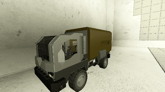 R-UNSC-HALO-DELIVERY-TRUCK — Space Engineers Workshop preview