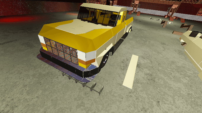 R-FORD-F250-PICKUP-TRUCK-YELLOW-BELLY — Space Engineers Steam Workshop preview image