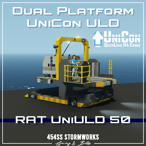RAT UniULD 50 - UniCon ULD Lifter — Stormworks: Build and Rescue Steam Workshop preview image