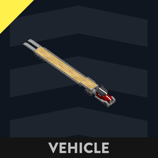 Drop Deck Trailer And Semi Truck — Stormworks: Build and Rescue Workshop preview