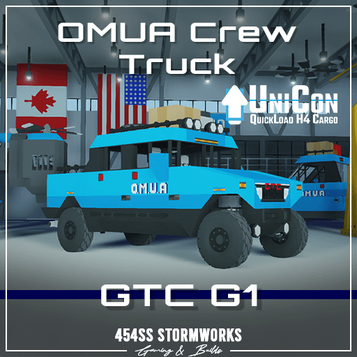 GTC G1 OMUA Crew Truck — Stormworks: Build and Rescue Steam Workshop preview image