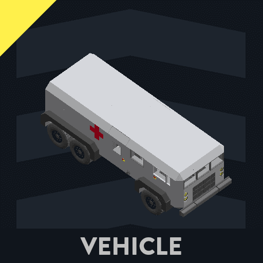 SAR Mobile Hospital Cabover Semi — Stormworks: Build and Rescue Steam Workshop preview image