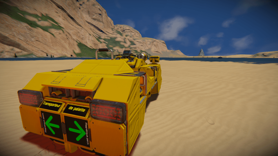 Chariot transpalette — Space Engineers Steam Workshop preview image