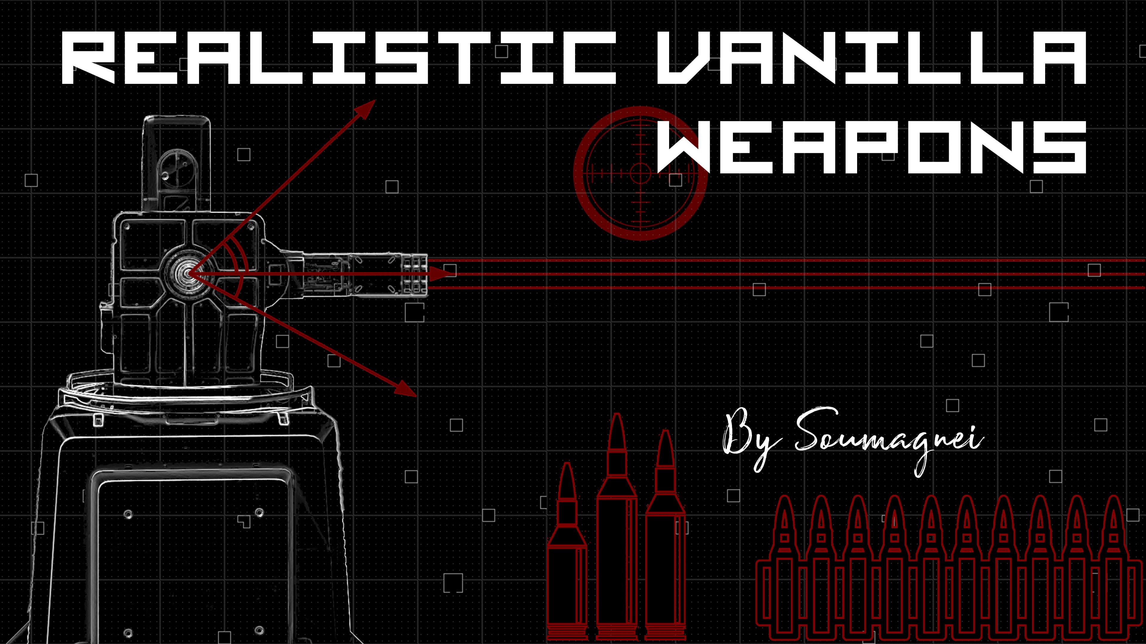 Realistic Vanilla Weapons (RVW) [Experimental] — Space Engineers Workshop preview