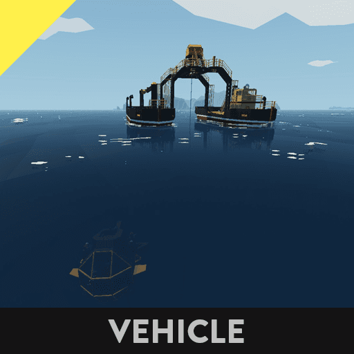 Heavy lift steam ship — Stormworks: Build and Rescue Steam Workshop preview image