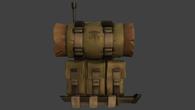 Rucksack OD Green (Defibrillator) — Left 4 Dead 2 Steam Workshop preview image