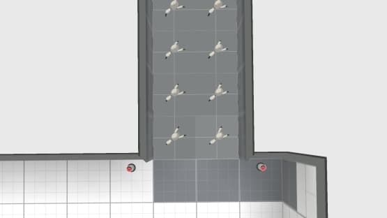 Drop turrets into fizzler — Portal 2 Workshop preview