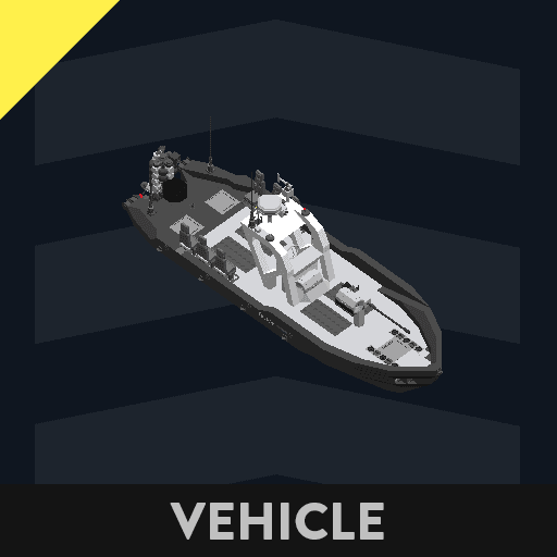 Police Boat (small) — Stormworks: Build and Rescue Workshop preview