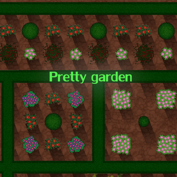 Pretty garden — Prison Architect Steam Workshop preview image