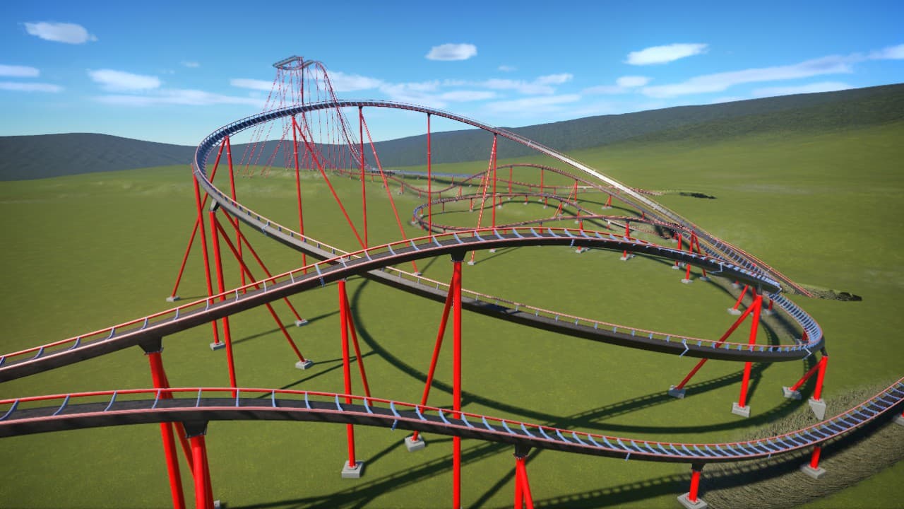 Red Menace — Planet Coaster Steam Workshop preview image