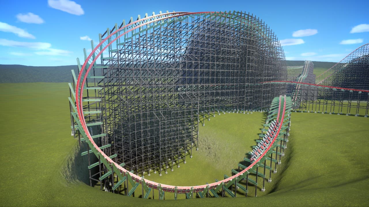 Green Lantern — Planet Coaster Steam Workshop preview image