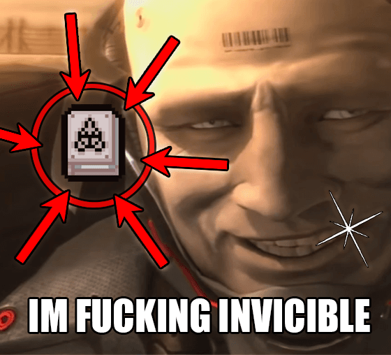 IM FUCKING INVICIBLE — The Binding of Isaac: Rebirth Steam Workshop preview image
