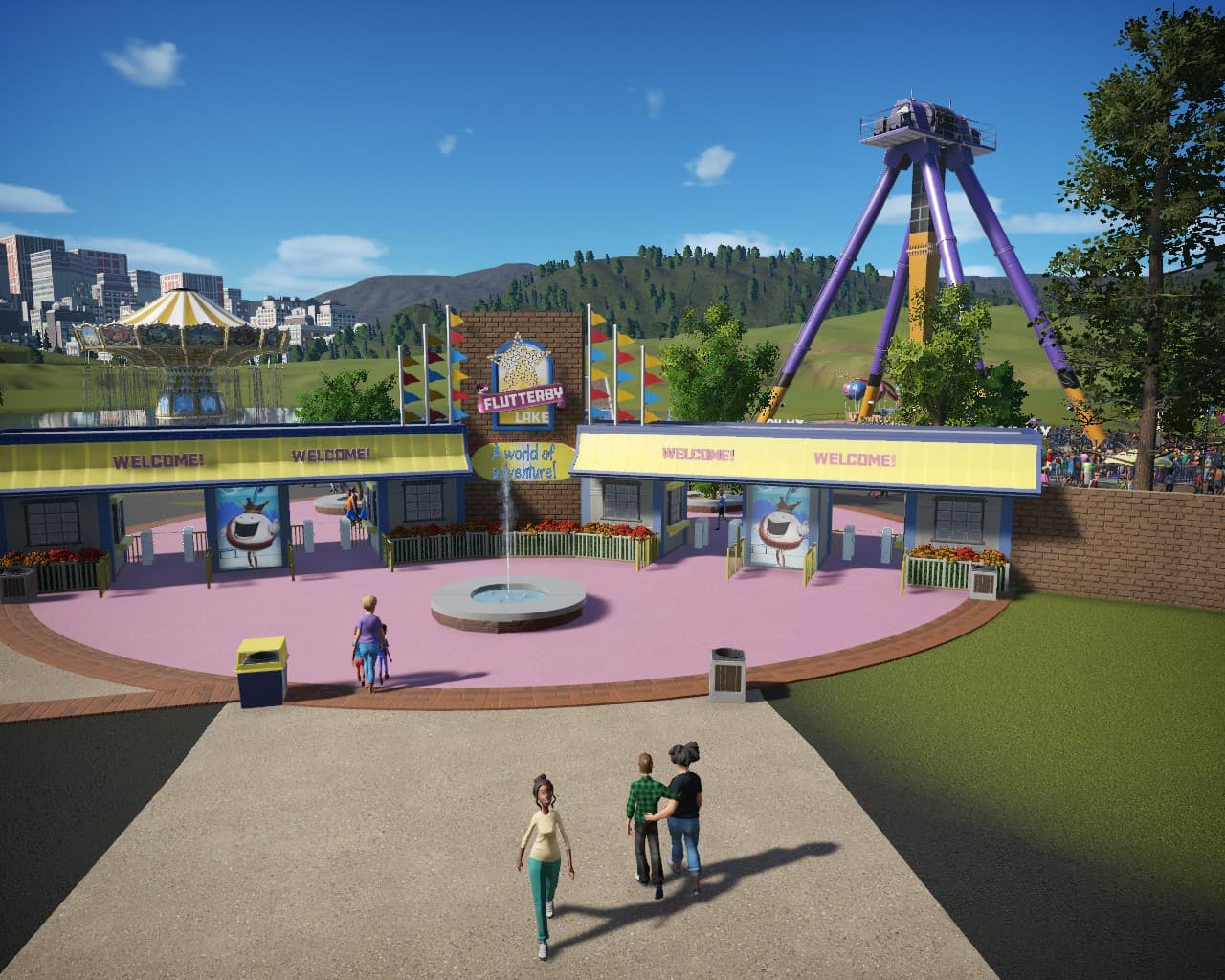 Flutterby Lake — Planet Coaster Steam Workshop preview image