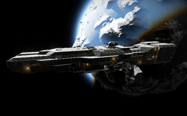 FNS-Valkyrie-Frigate — Space Engineers Workshop preview