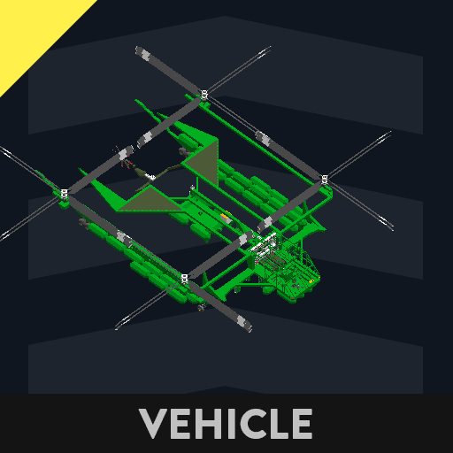 Green quan copter — Stormworks: Build and Rescue Workshop preview
