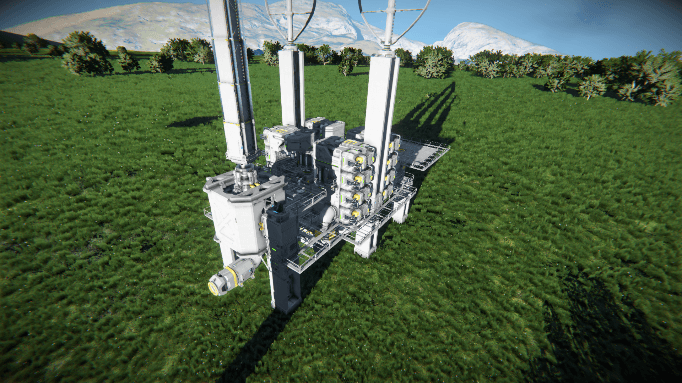 LTID-20 Rockefeller Autonomous Drilling Rig — Space Engineers Workshop preview