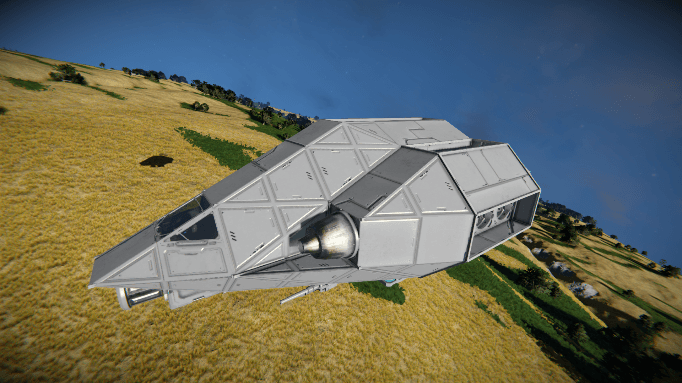 LAS-10 Budgie Scouting Vessel — Space Engineers Workshop preview