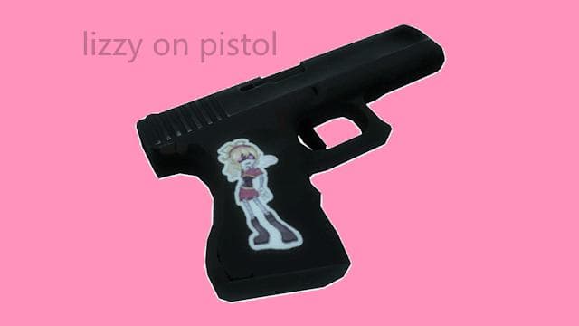 Lizzy on Pistol — Left 4 Dead 2 Steam Workshop preview image