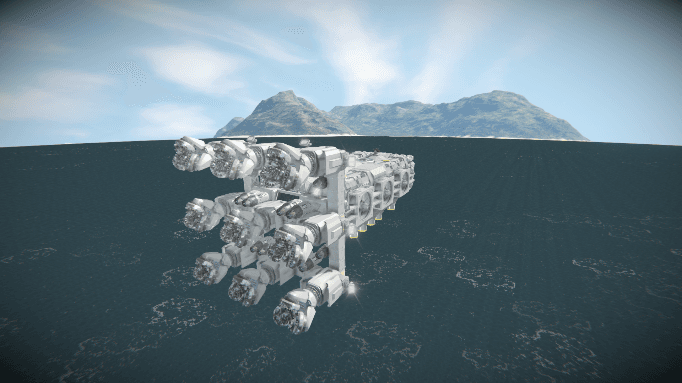 SAM-60 Trogon Heavy Miner — Space Engineers Workshop preview