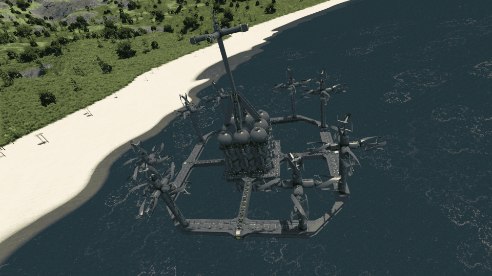 LTIH-40 Getty Hydrogen Production Rig — Space Engineers Workshop preview