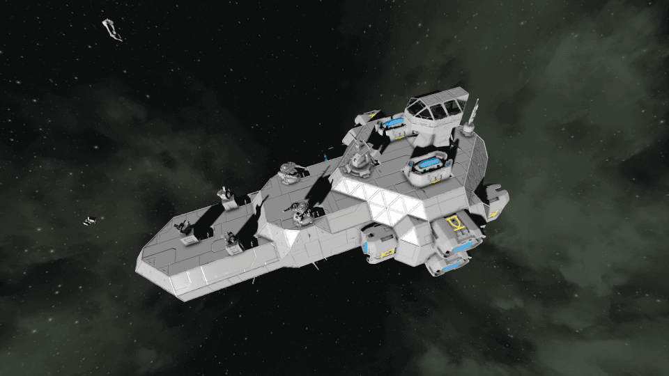 LSD-400 Vulture Support Destroyer — Space Engineers Steam Workshop preview image