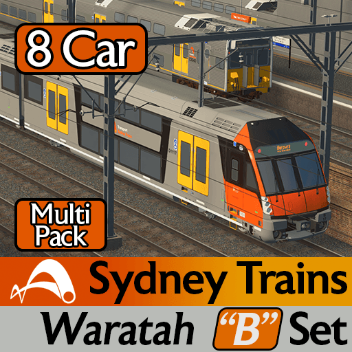 Sydney Trains Waratah B Set (8 Car) — Cities: Skylines Steam Workshop preview image